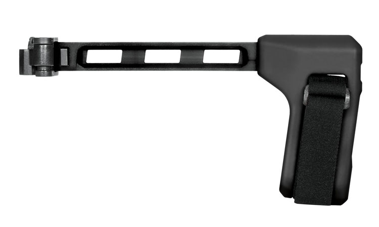 SB Tactical Folding Pistol Stabilizing Brace, Black - FS1913-01-SB - Sb Tactical