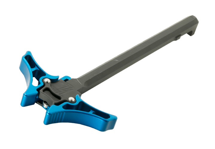 Timber Creek Enforcer Ambidextrous Charging Handle, Blue - E AMBI CH B - Timber Creek