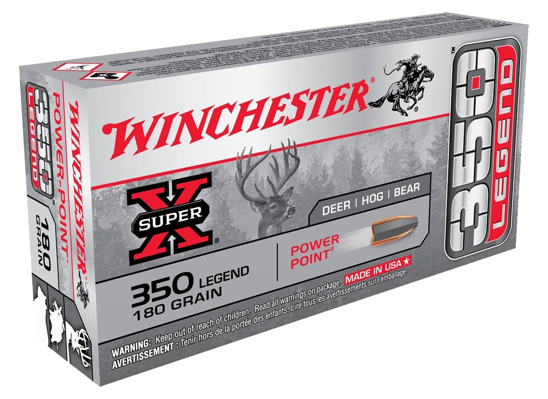 Winchester Super-X .350 Legend 180 gr 20 Rounds Ammunition - X3501 - Winchester