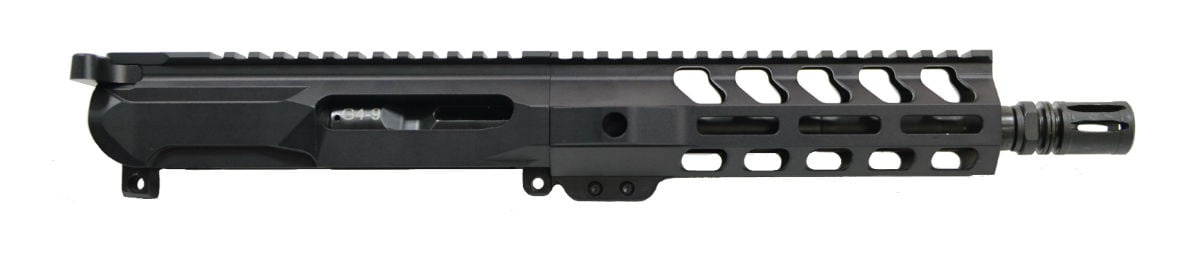 PSA Gen4 8" 9mm 1/10 Nitride 7" Lightweight M-Lok Upper - With BCG & CH - Palmetto State Armory