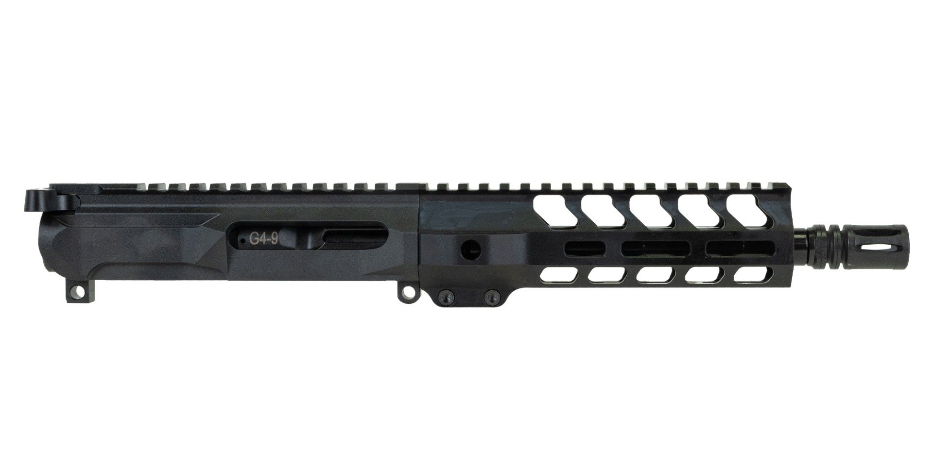 PSA Gen4 8" 9mm 1/10 Nitride 7" Lightweight M-Lok Upper - With BCG & CH