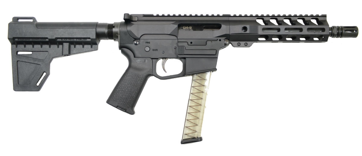PSA Gen4 8" 9mm 1/10 GX M-Lok MOE EPT Shockwave Pistol - Palmetto State Armory