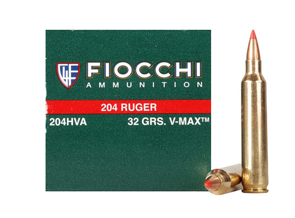 Fiocchi Extrema .204 Ruger 32 gr VMAX 50 Rounds Ammunition - 204HVA - Fiocchi
