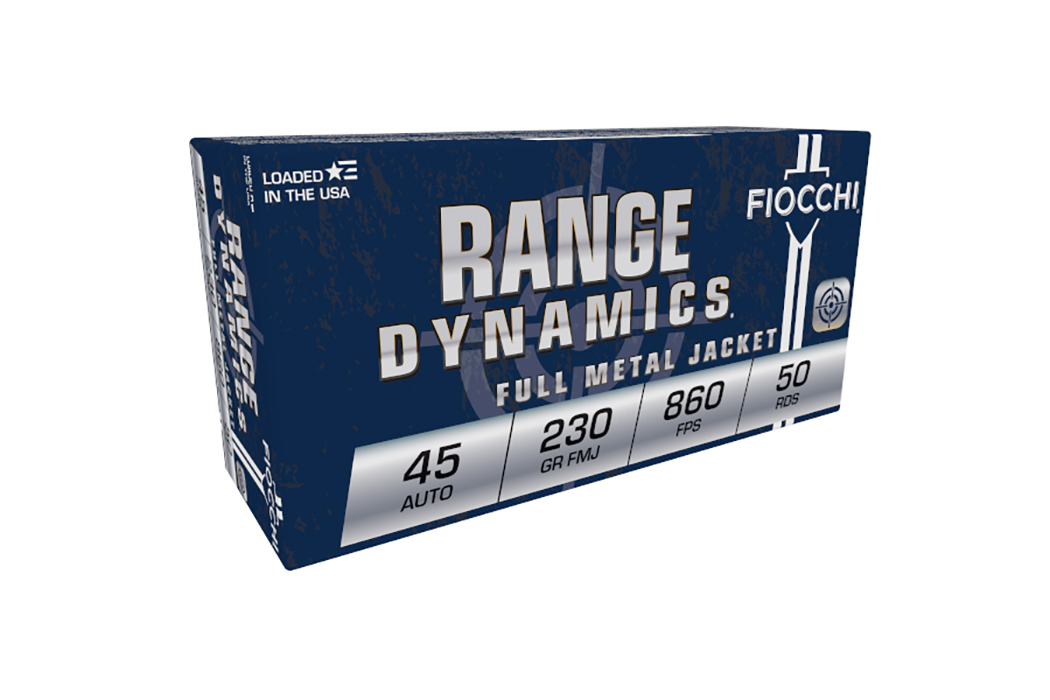 Fiocchi Range Dynamics .45 ACP 230 gr Ammo, 50rds  - 45A500 - Fiocchi