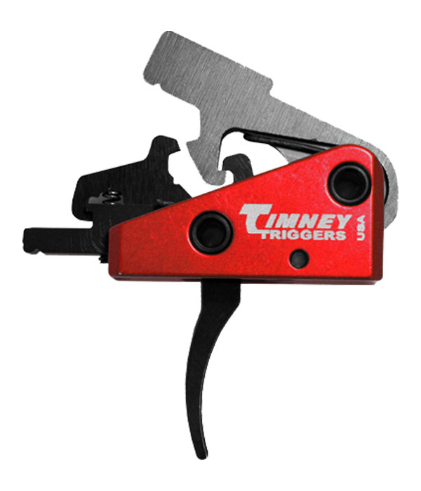 Timney Targa AR-15 2 Stage Short Curved Trigger, Black - 662S - Timney Triggers