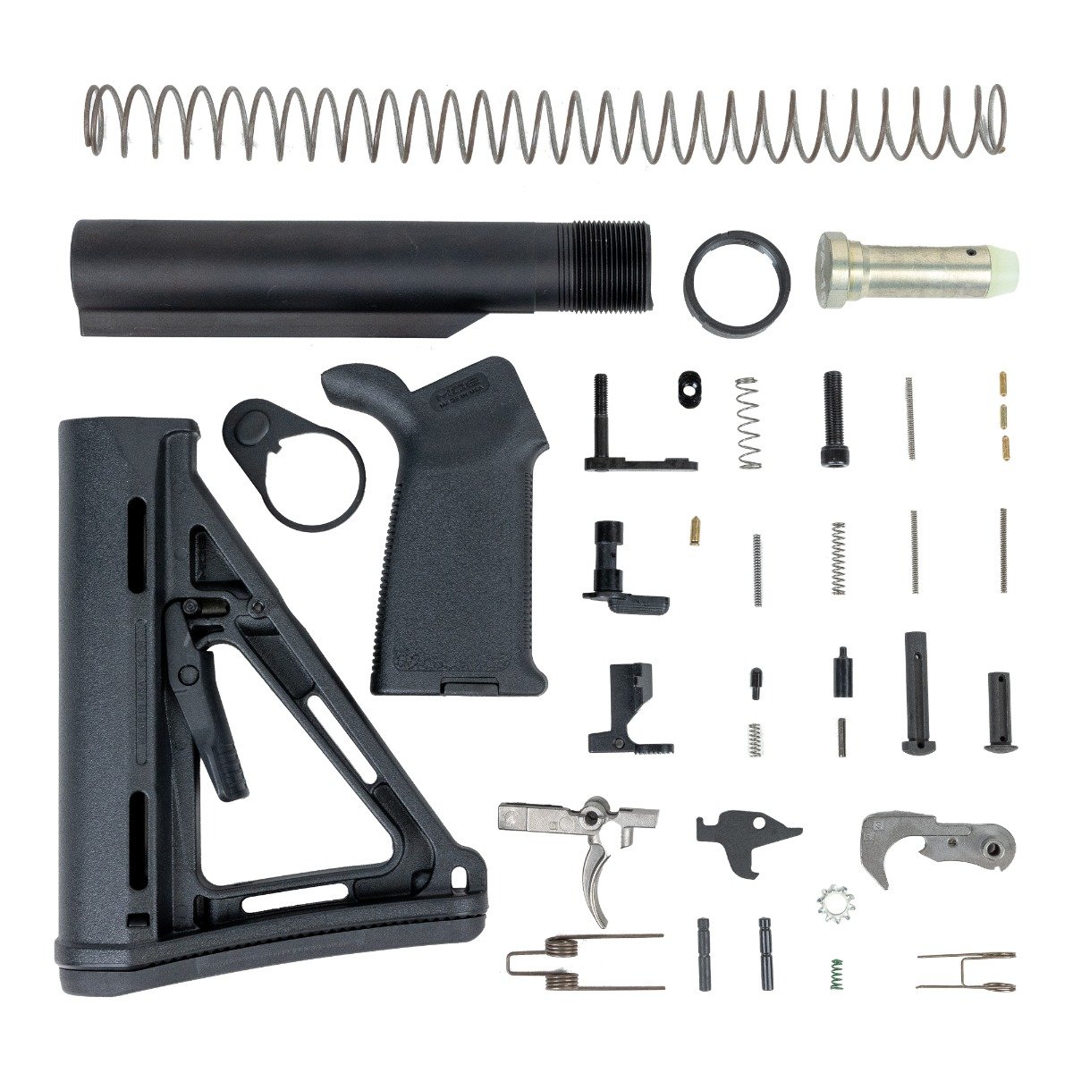 PSA PA10 MOE EPT Lower Build Kit, Black - Palmetto State Armory