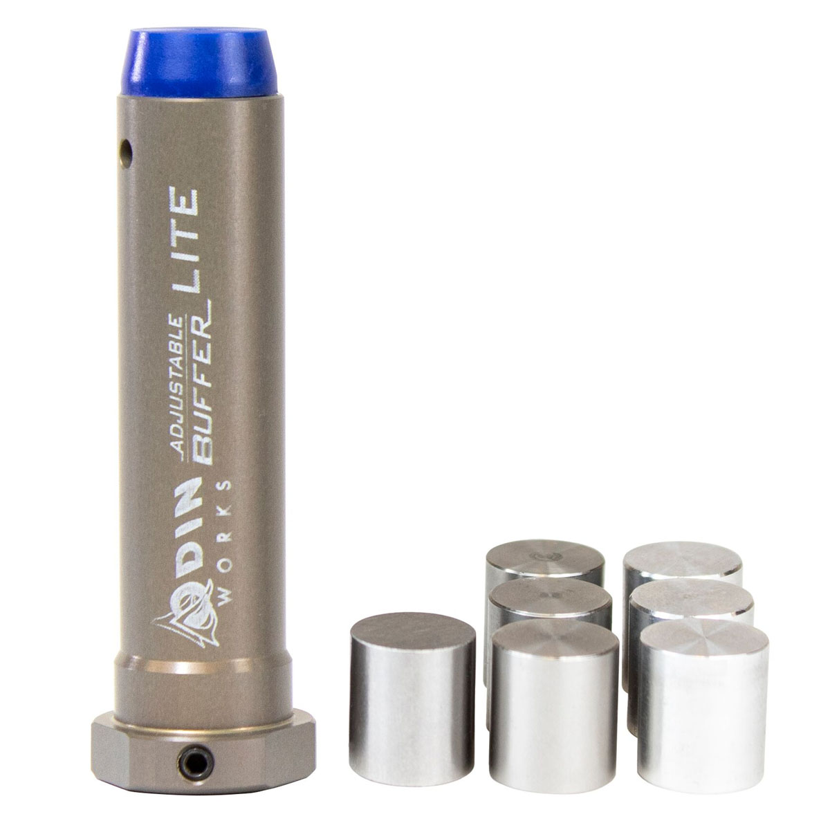Odin Works Adjustable AR-15 Lite Buffer, Aluminum - OS-ABS-AR15-LITE - Odin Works