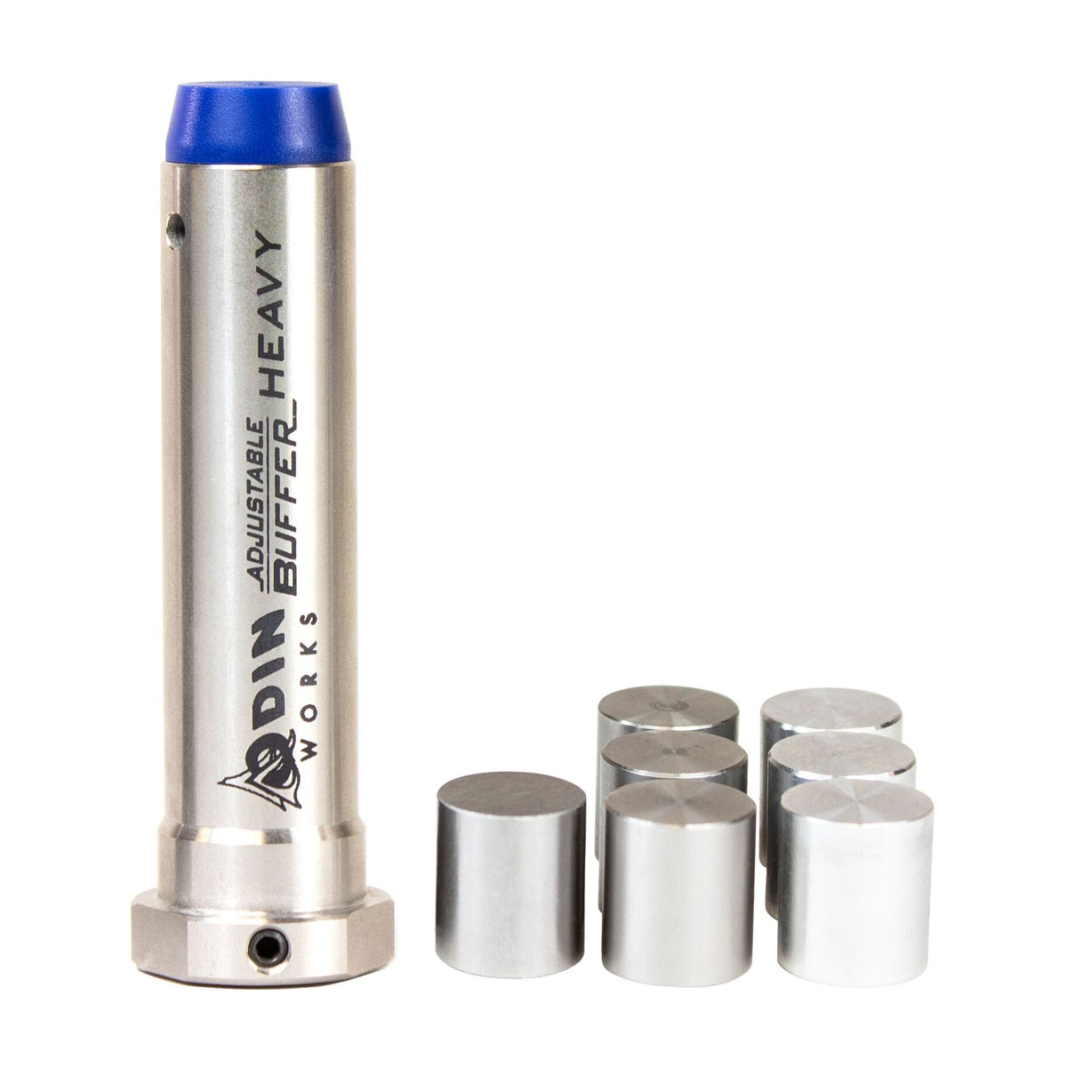 Odin Works Adjustable AR-15 Heavy Buffer, Stainless Steel - OS-ABS-AR15-HVY - Odin Works