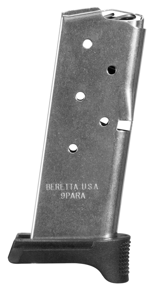 Beretta APX Carry 9mm 6rd w/ Pinky Extension Magazine - JMAPXCARRY6 - Beretta