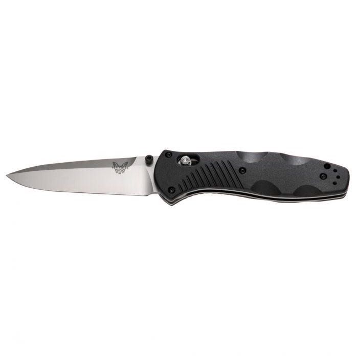 Benchmade Barrage Assisted Opening Drop Point Folding Knife, Satin - 580 - Benchmade