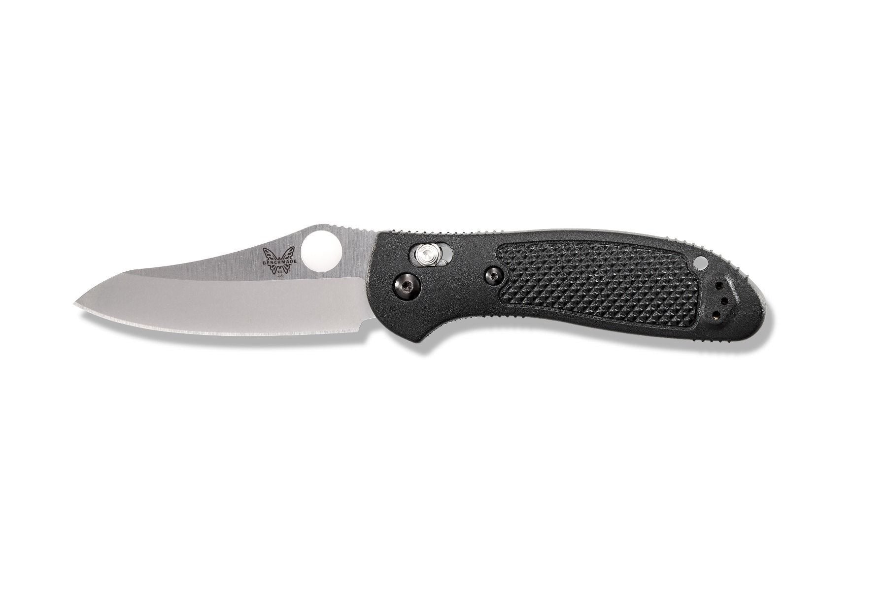 Benchmade Griptilian 3.45" Sheepsfoot Folding Knife, Satin - 550-S30V - Benchmade