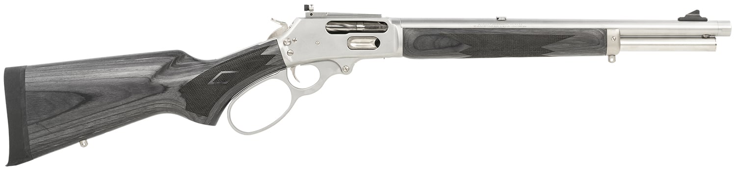 Marlin Model 1895 Trapper .45-70 Government 16.5" Lever Action Rifle, Black Laminate - 70450 - Marlin