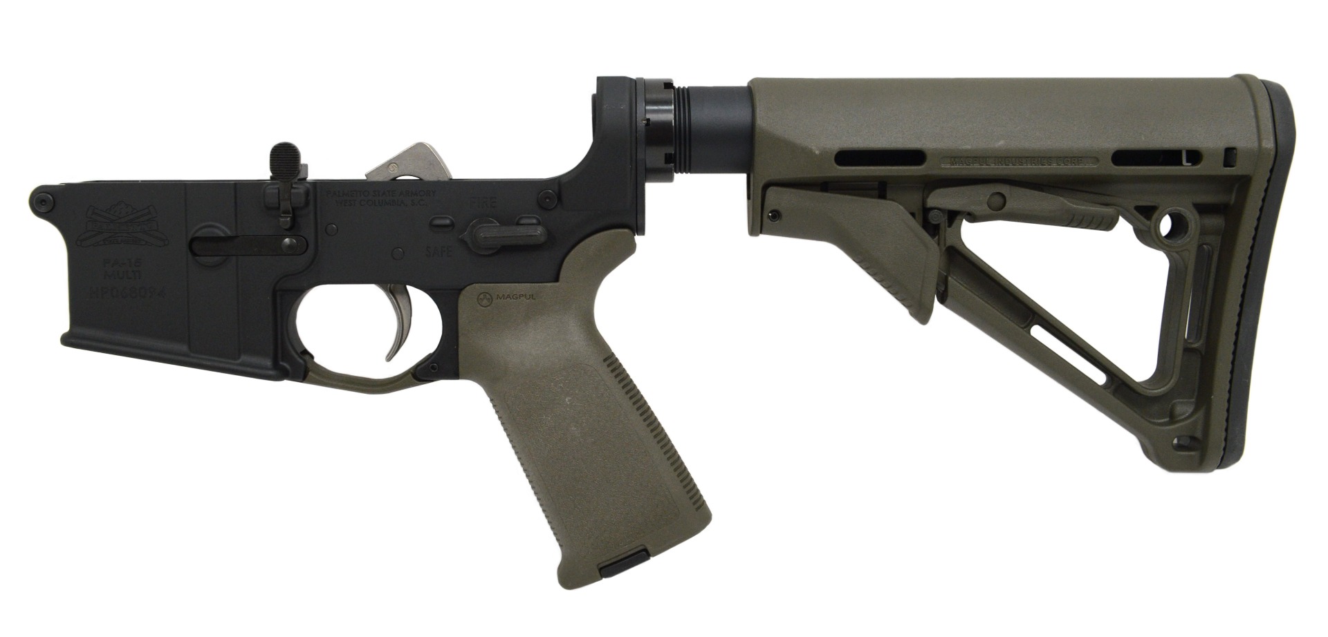 PSA AR-15 Complete Lower - Magpul CTR EPT Edition - ODG, No Magazine - Palmetto State Armory