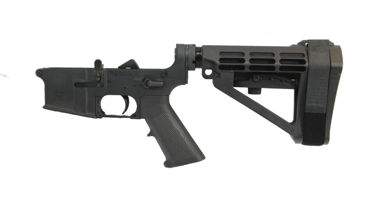 BLEM PSA AR15 Complete Classic SBA4 Lower - Palmetto State Armory