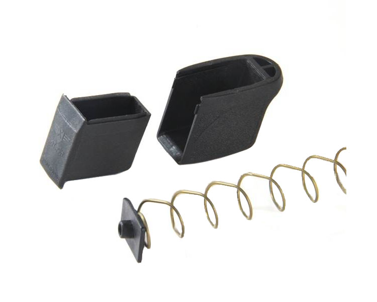 Xtech Tactical MTX Plus 5 Magazine Extender w/ Spring for Full Size M&P9 - Xtech Tactical