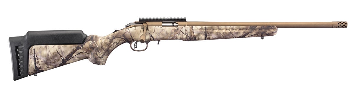 Ruger American Rimfire Standard .22 WMR Bolt Action Rifle, Digital Camo - 8373 - Ruger