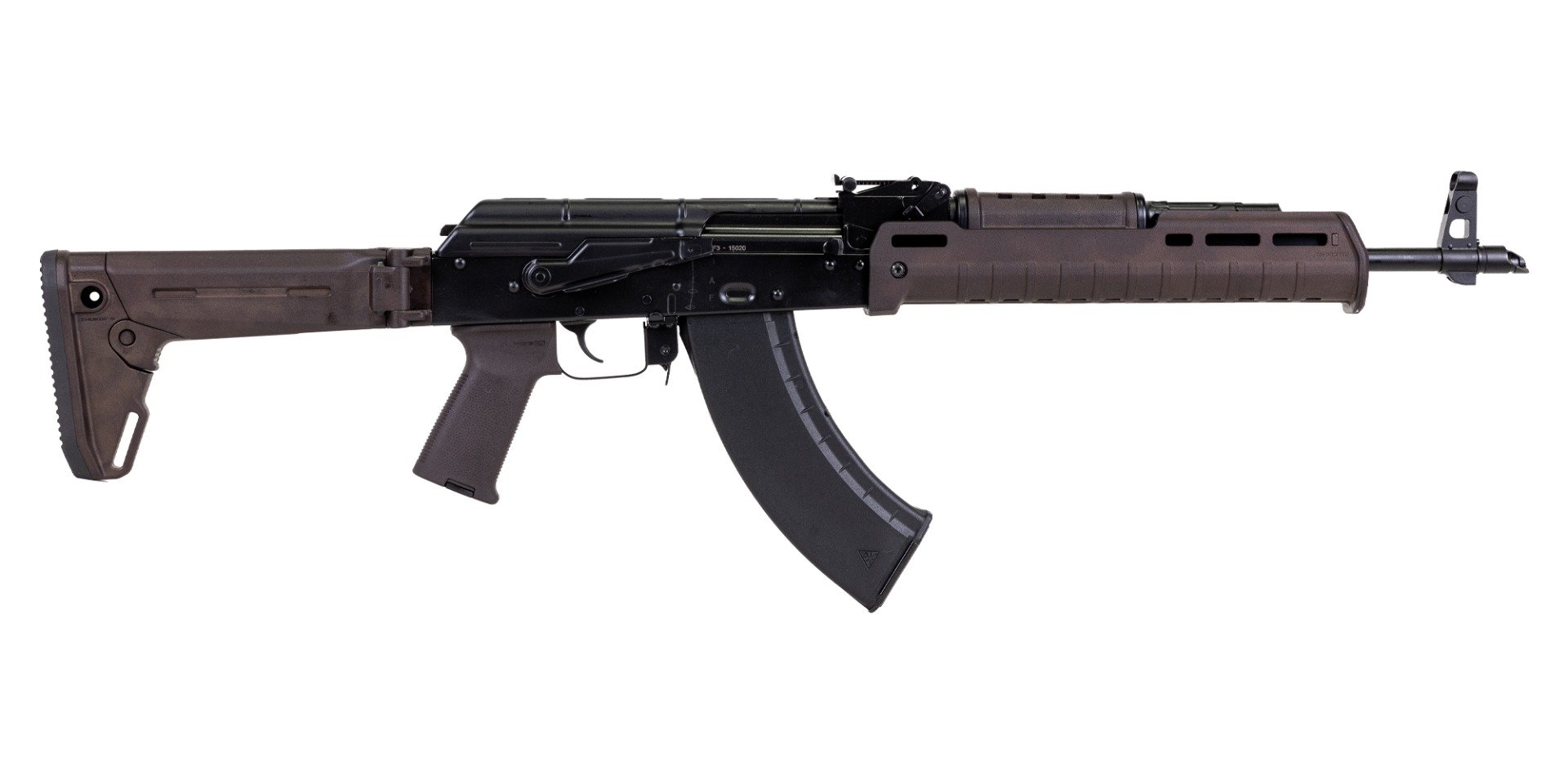 PSA AK-47 GF3 Forged Zhukov Rifle, Plum