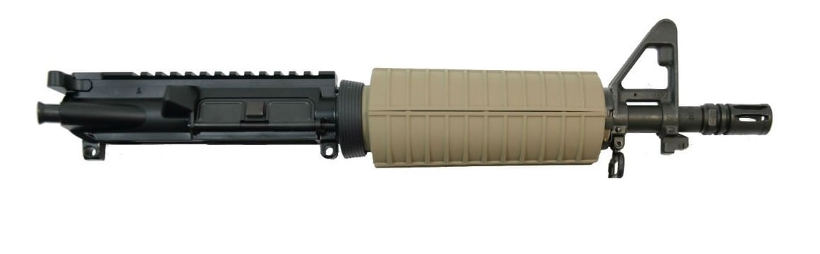 PSA 10.5" 5.56 NATO 1/7" Nitride Upper With BCG & CH, Flat Dark Earth - Palmetto State Armory
