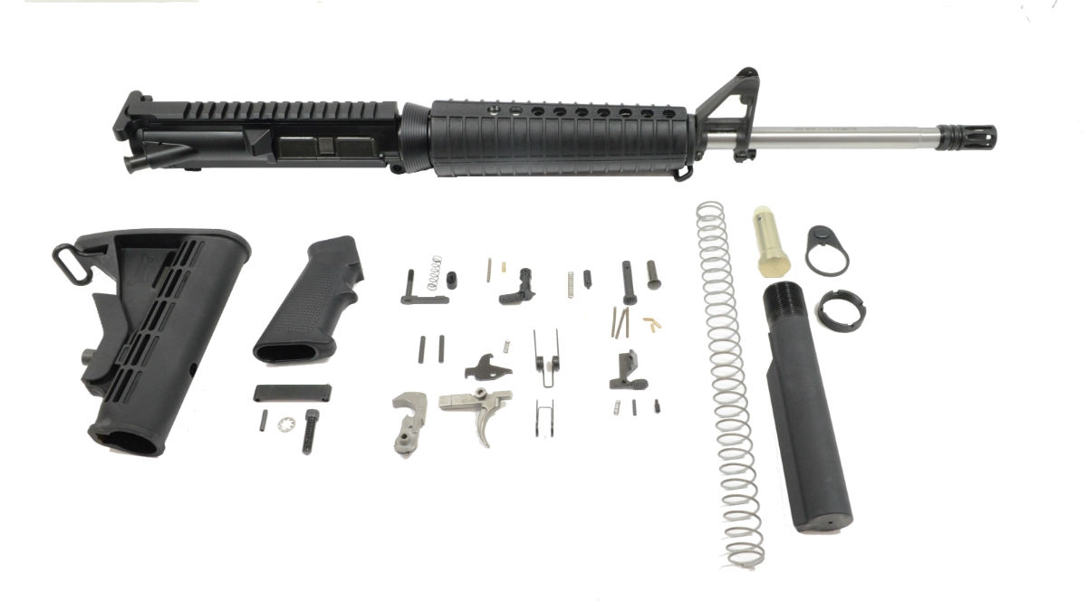 PSA Gen3 PA10 18" Mid-Length Stainless Steel .308 WIN 1/10 Classic EPT Rifle Kit - Palmetto State Armory