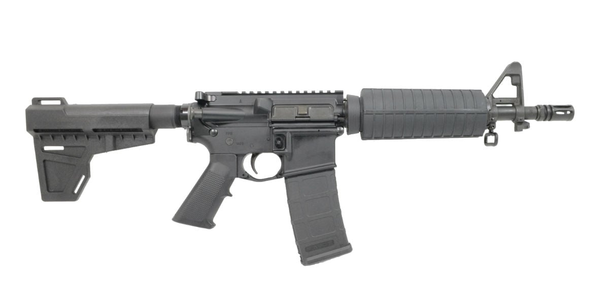 PSA PA-15 10.5" AR-15 Pistol 5.56 Nitride CRBN Shockwave Classic - Palmetto State Armory