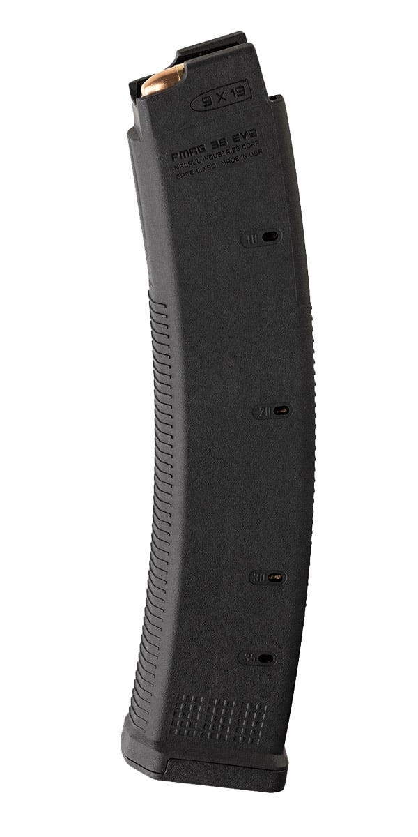 Magpul PMAG 35 Rnd Mag 9mm EV9 CZ Scorp/EVO 3, Blk - MAG1013 - Magpul