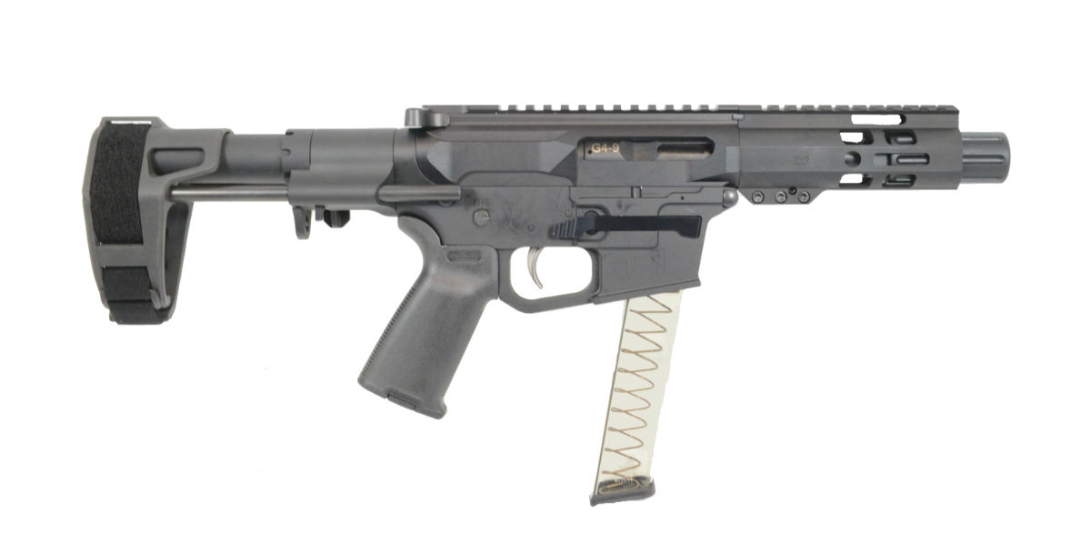 PSA Gen4 4" 9mm 1/10 GX M-Lok MOE+ EPT PDW Pistol - Palmetto State Armory