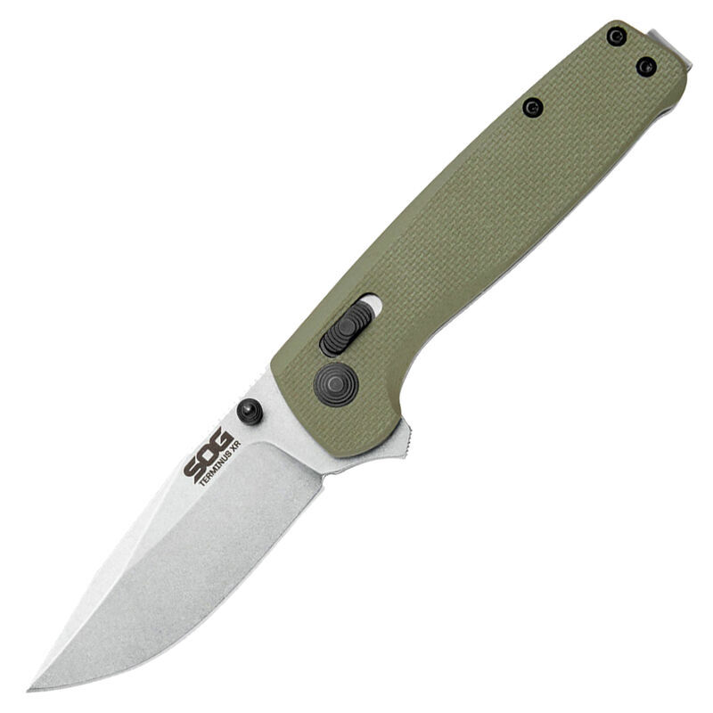 SOG Terminus XR G10 Olive Drab Green-TM1022-CP - Sog Knives