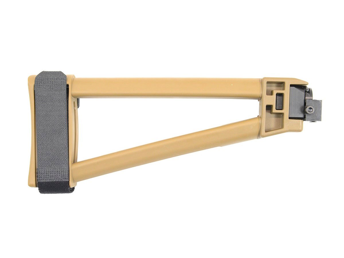 PSA Triangle Side Folding Pistol Brace - OEM Packaging, FDE - Palmetto State Armory