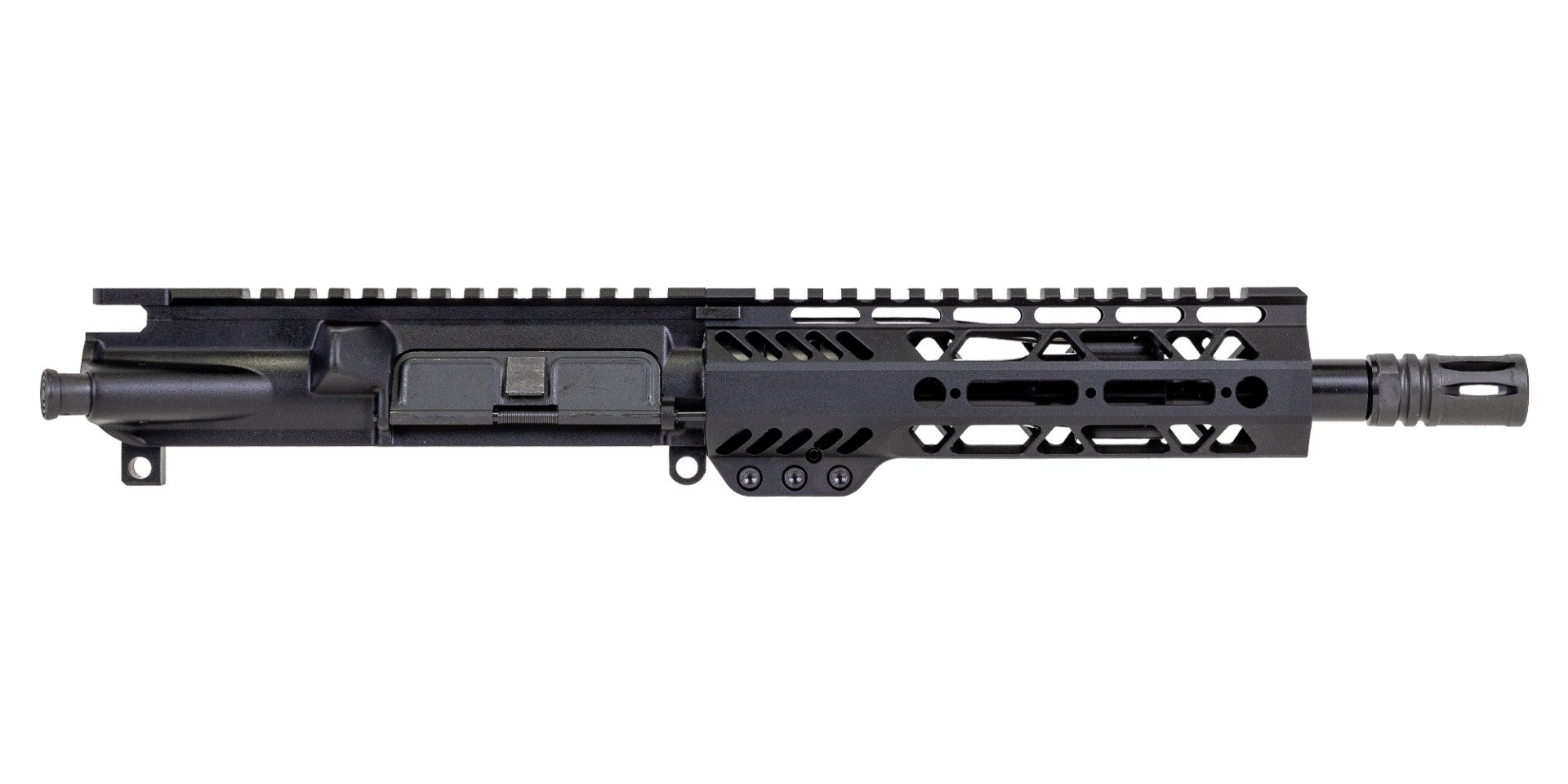 PSA 8.5" Pistol-length 300AAC Blackout Nitride 7" Lightweight M-Lok Upper - No BCG or CH - Palmetto State Armory