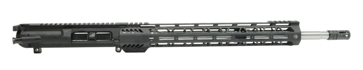 PSA Gen3 PA10 18" Mid-Length .308 WIN 1:10 Stainless Steel 15" Lightweight M-lok Upper - With BCG & CH - Palmetto State Armory