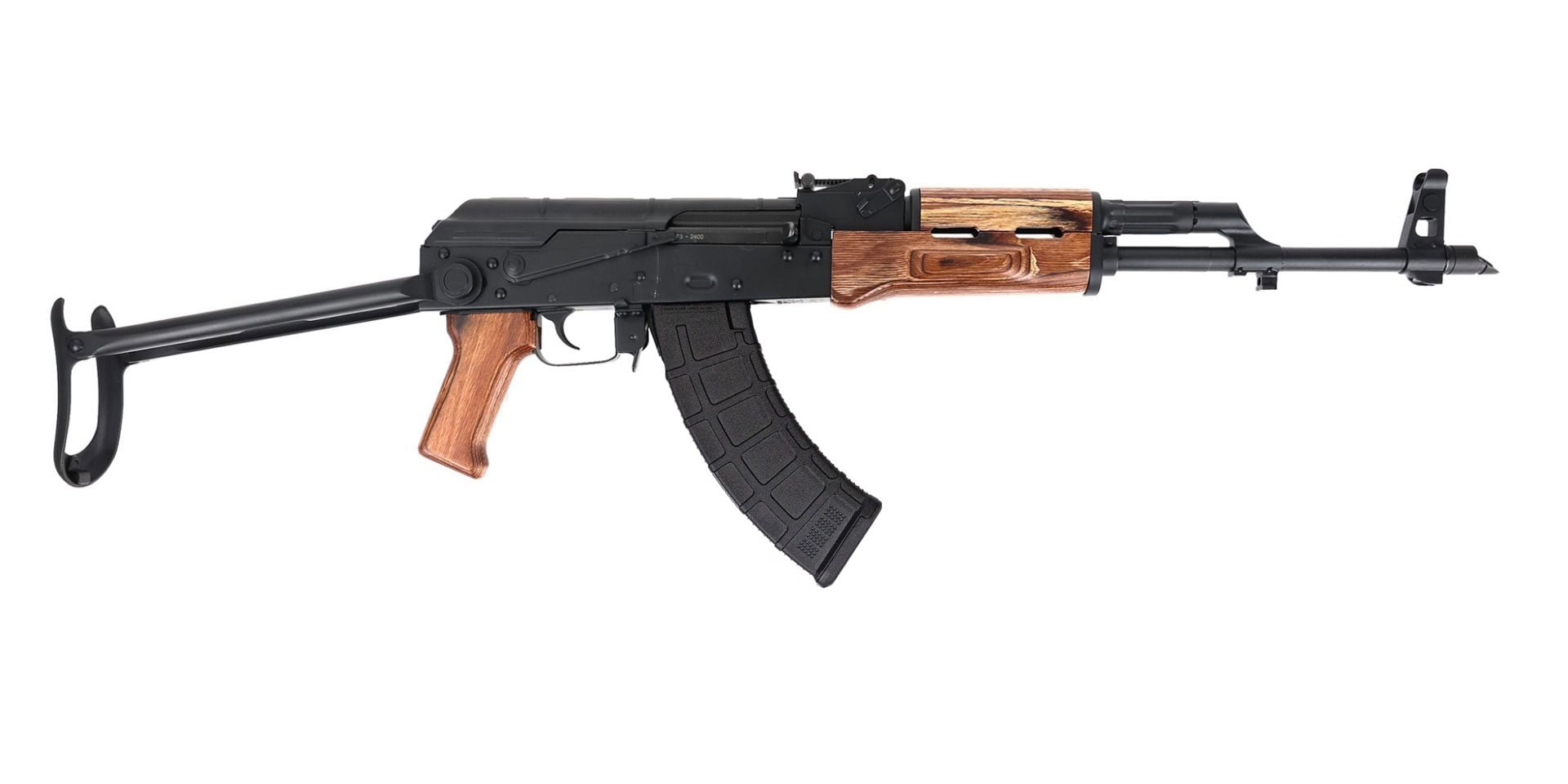 PSA AK-47 GF3 Forged Under Folding Rifle, Nutmeg - Palmetto State Armory