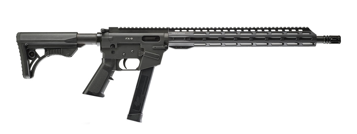 Freedom Ordnance FX-9 9mm 16" PCC, Black - FX9R16 - Freedom Ordnance