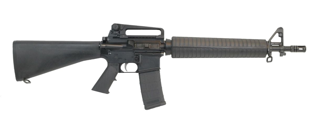 PSA PA-15 16" Mid-Length 5.56 NATO 1/7 Nitride A2 EPT Dissipator Rifle - Palmetto State Armory