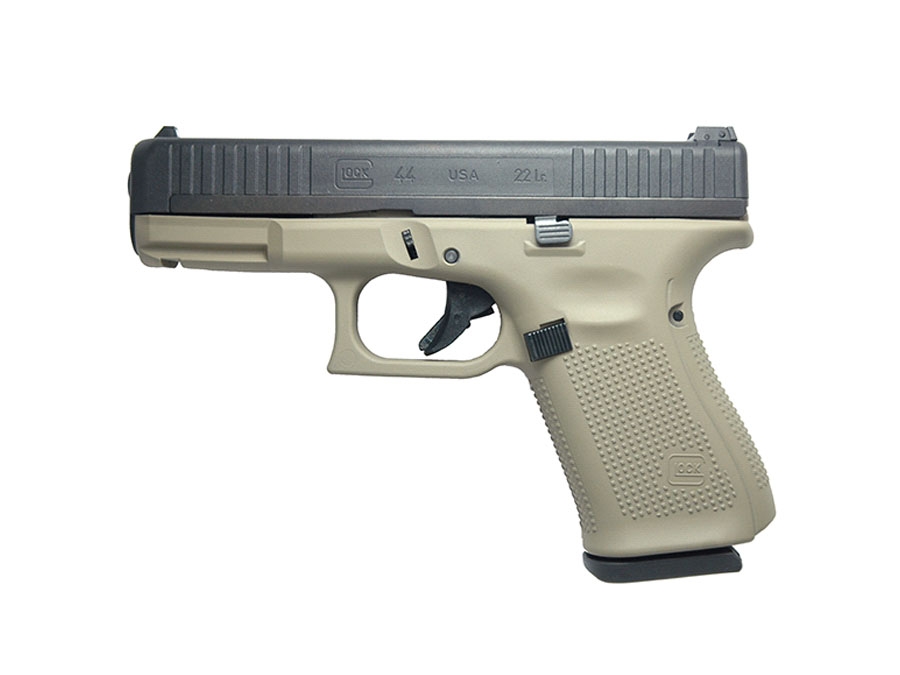 Glock G44 22lr 10rd 4.02" Pistol, FDE - UA4450101FDE - Glock