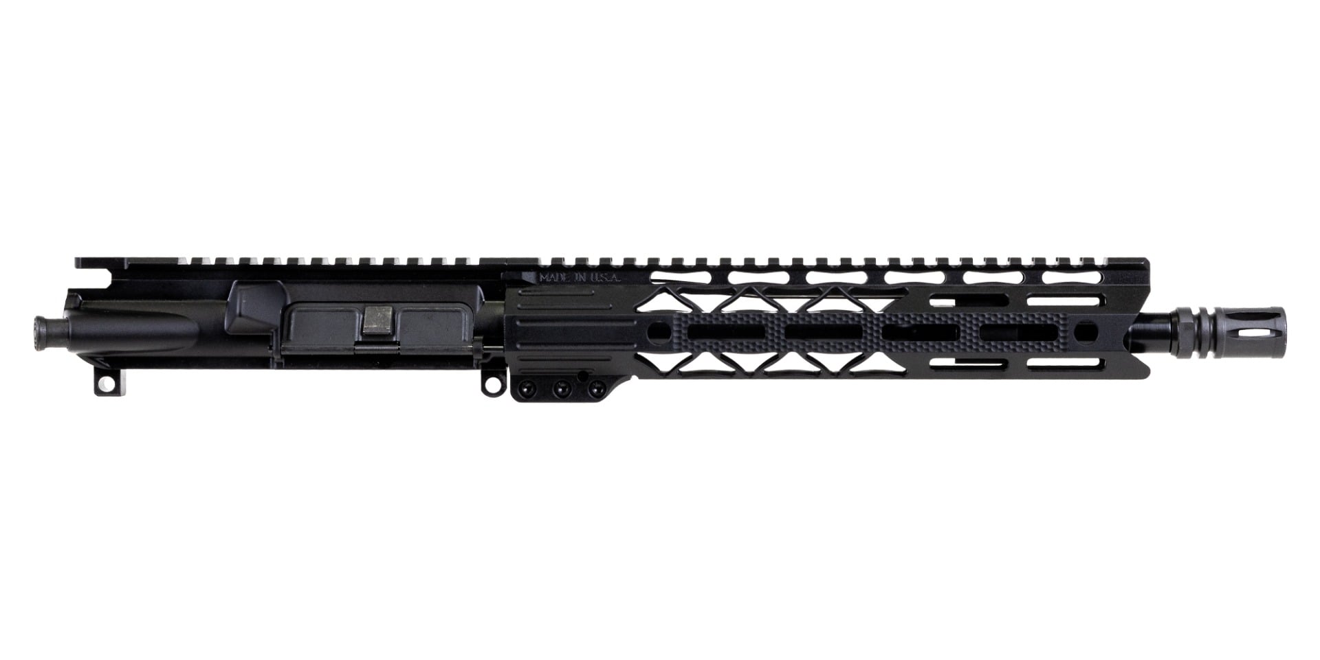 PSA 11.5" 5.56 NATO 1/7 Nitride 10.5" Lightweight M-Lok Upper - Without BCG or CH - Palmetto State Armory