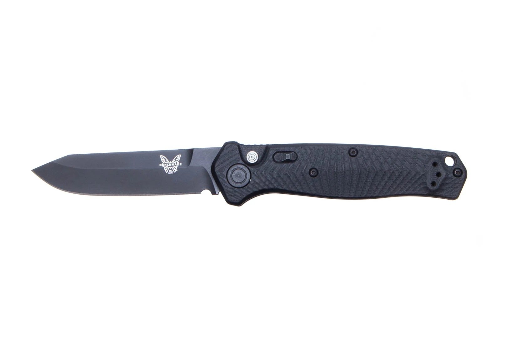 Benchmade Mediator Folding Knife, Black - 8551BK - Benchmade