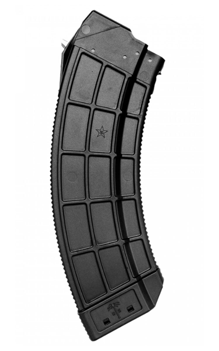 Century Arms US Palm AK30 7.62x39mm 30rd Magazine, Black - MA692A - Century Arms