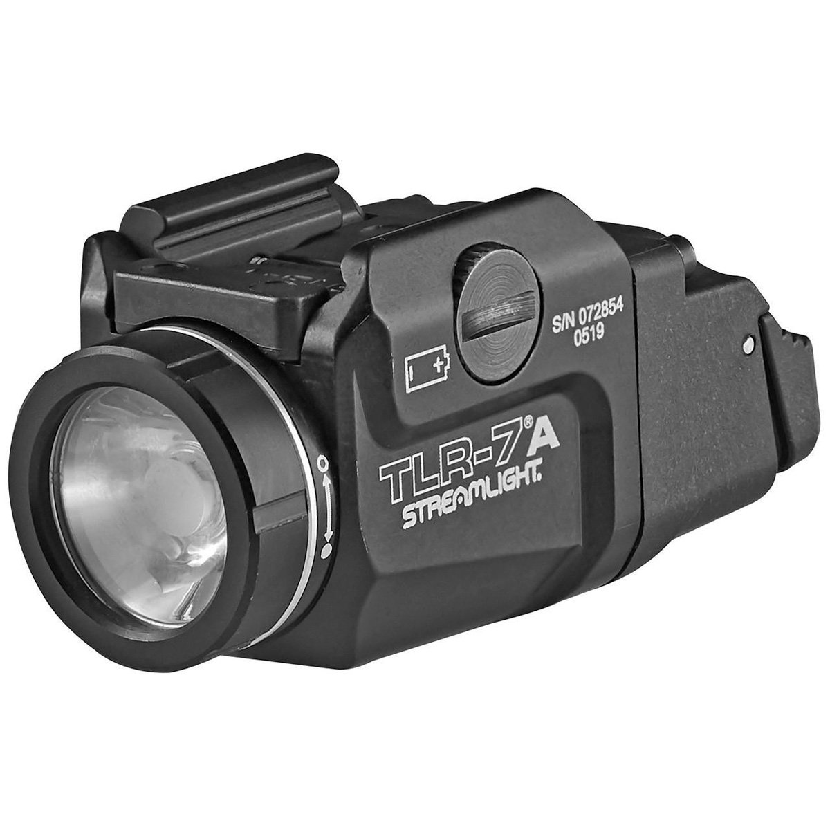 Streamlight TLR-7X Flex 500 lm LED Tactical Weather-Resistant Weapon Light w/ Rear Switch Options, Black - 69424 - Streamlight