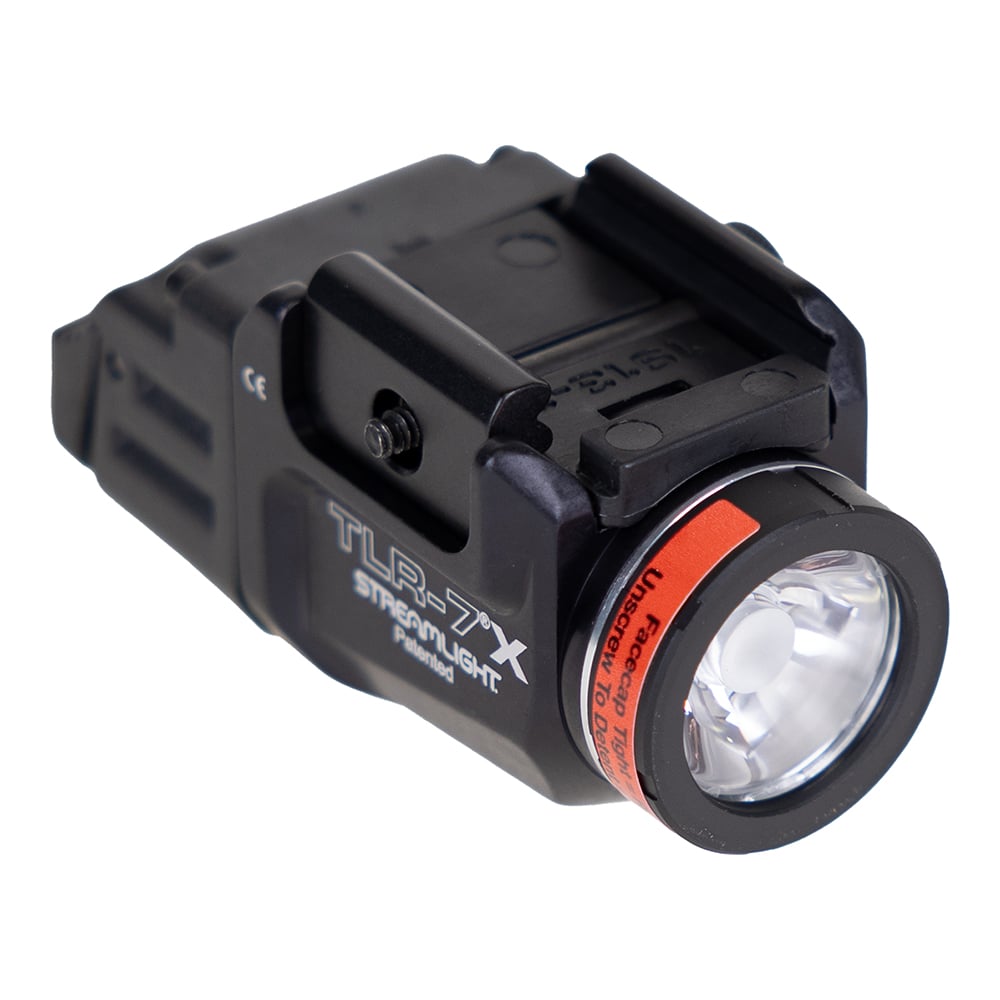 Streamlight TLR-7X Flex 500 lm LED Tactical Weather-Resistant Weapon Light w/ Rear Switch Options, Black - 69424