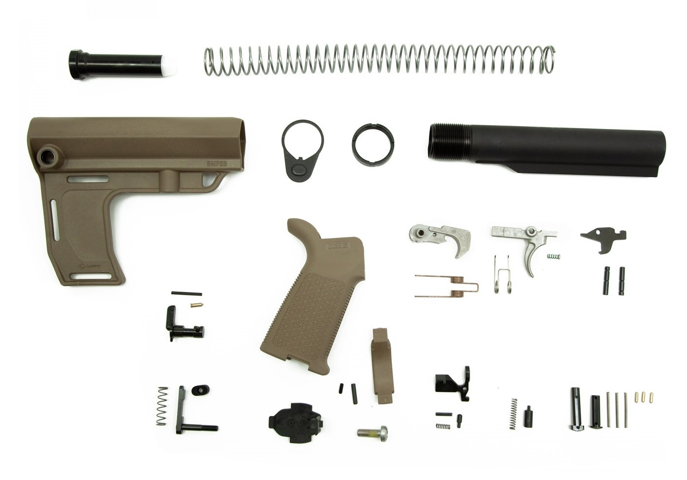 PSA MFT Battllink MOE EPT Pistol Lower Build Kit, Flat Dark Earth - Palmetto State Armory