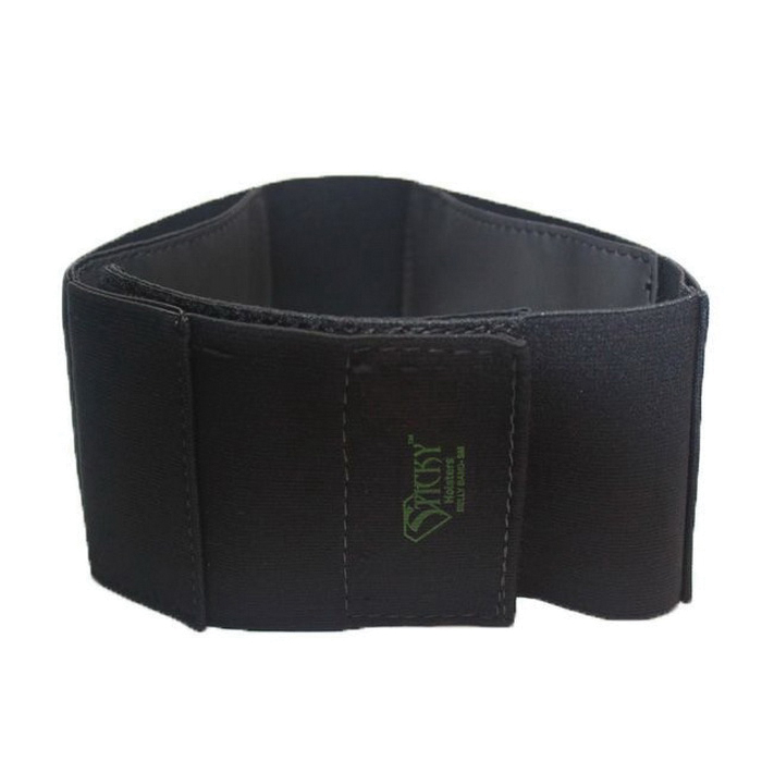 Sticky Holsters Small Concealment Belly Band Sticky Holster, Black - BBSM - Sticky Holsters