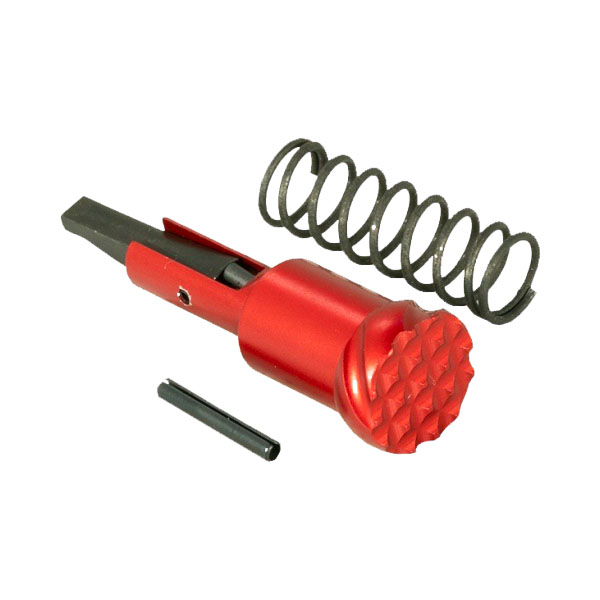 Timber Creek TCO AR Forward Assist Assembly, Red - AR FA RED - Timber Creek