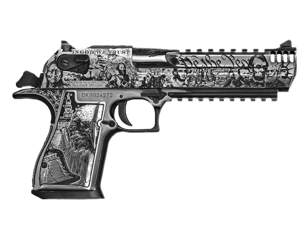 Magnum Research 50AE 7rd 6" American History Desert Eagle - DE50SRMBC2 - Magnum Research