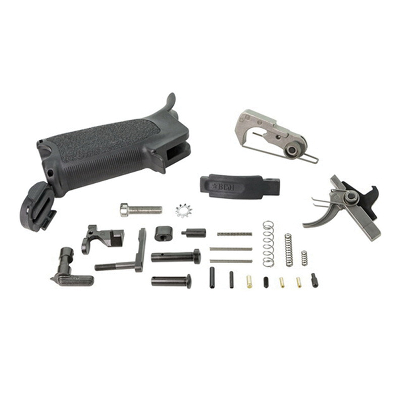 BCMGunfighter Enhanced AR-15 Lower Parts Kit, Black - ELPKBLK