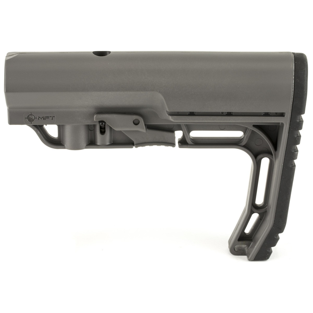 MFT Battlelink Minimalist Mil-Spec Stock, Grey - BMSMIL-GY - Mission First Tactical