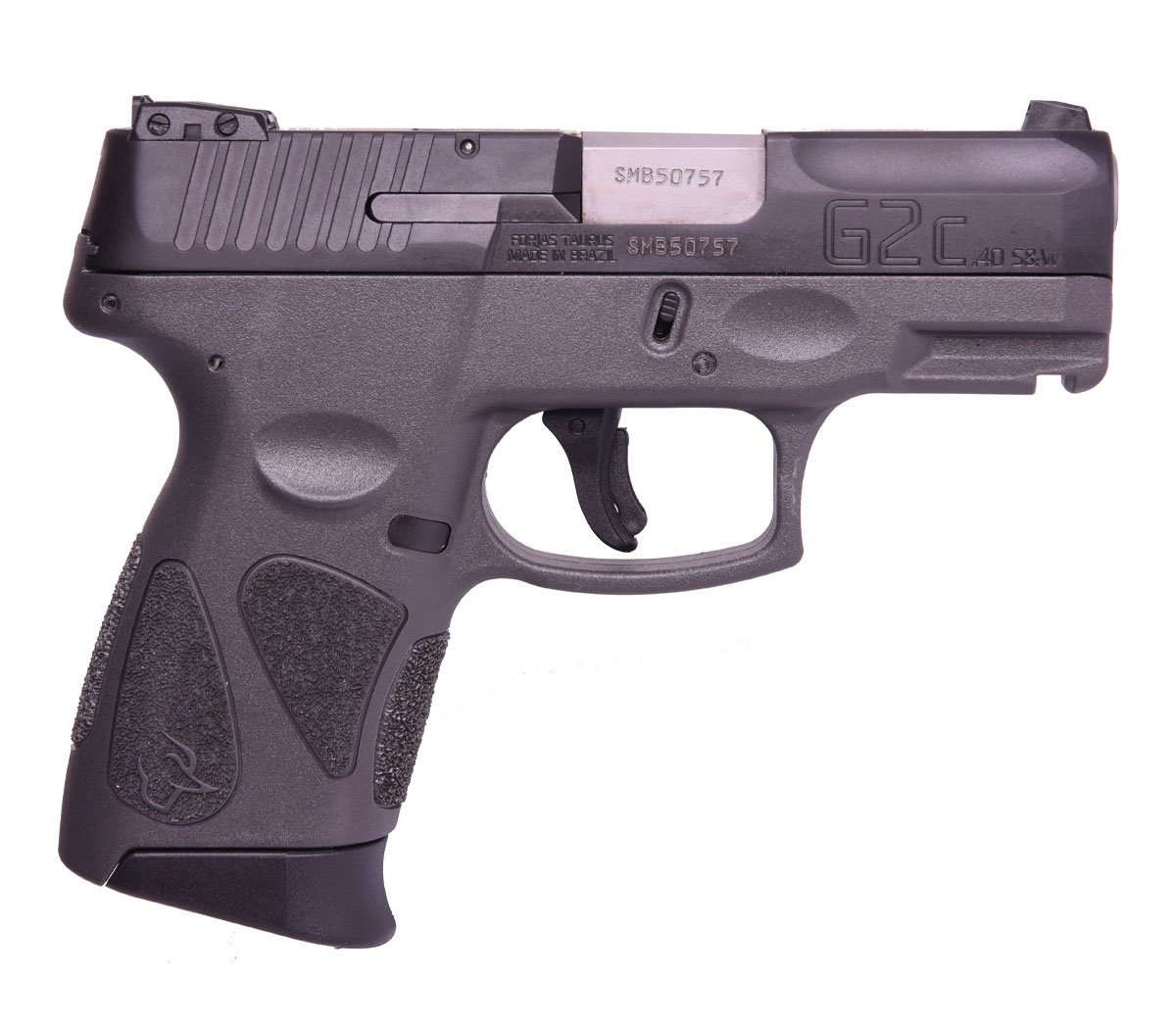 Taurus G2C 10rd 3.2" 40S&W Pistol, Black/Gray - 1-G2C4031-10G - Taurus