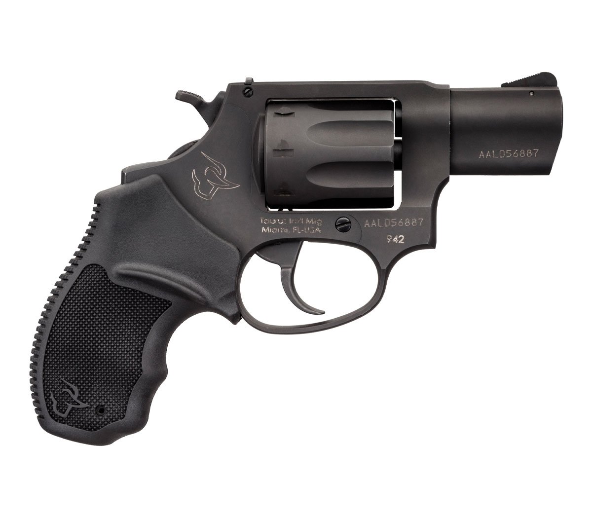 Taurus 942 8rd 2" .22lr Revolver, Matte Black - 2-942021 - Taurus
