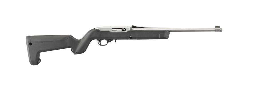Ruger 10/22 Takedown 16.1" 10rd 22lr Rifle, Black/Stainless Steel - 21182 - Ruger