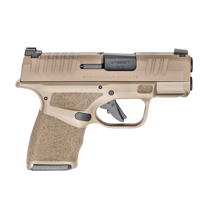 Springfield Hellcat Micro-Compact 9mm Pistol, FDE - HC9319F - Springfield Armory