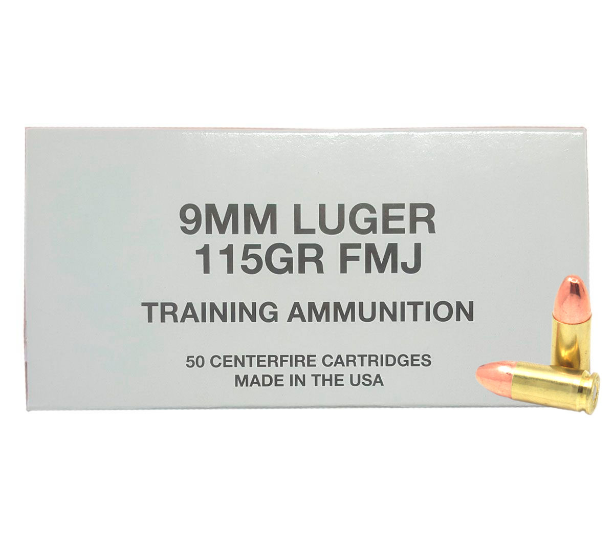 CCI 115gr FMJ 9mm Ammo, 50rds - 95000 - Cci